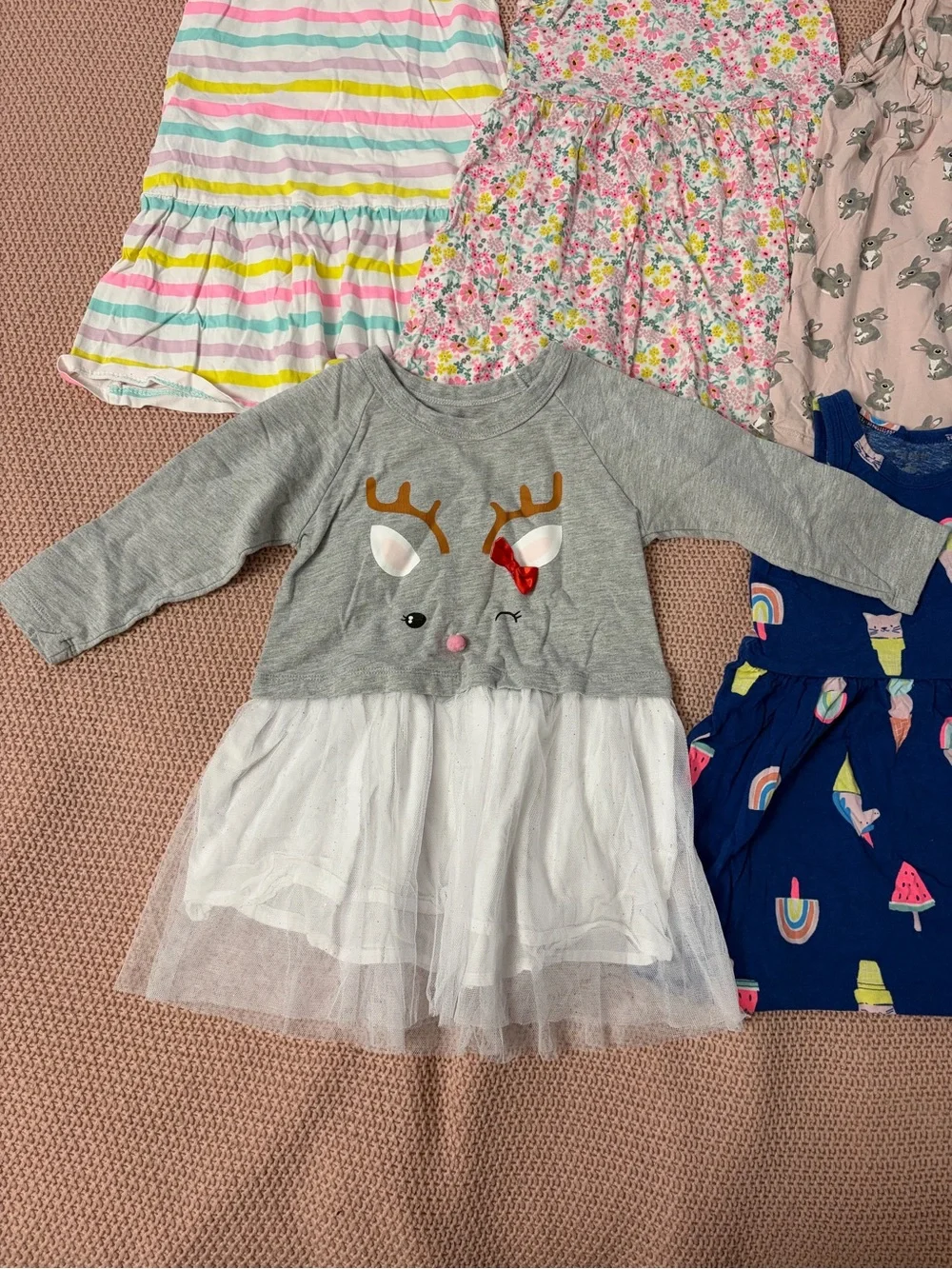 Toddler Girl Dresses Bundle 5 pcs (size 2T)